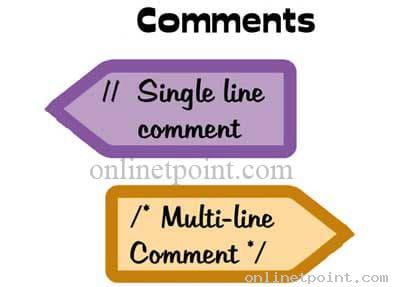 C++ comments