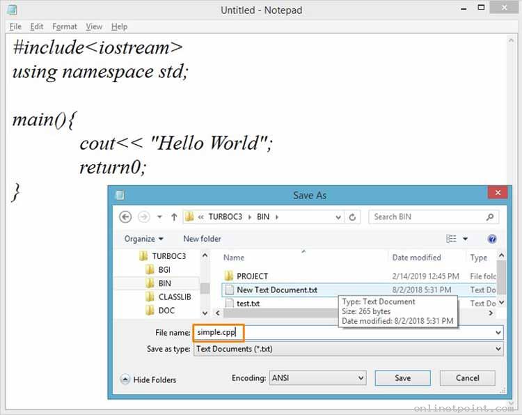 text editor