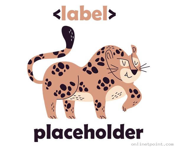 html-labels-and-placeholders